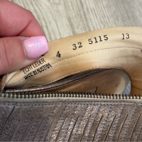 Paul Green Womens Cayanne Leather Peep Toe Sandal Booties Size 6.5 UK 4 - Picture 10 of 13